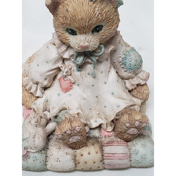 Calico Kittens "You'll Always Be Close To My Heart" Collectible Cat - Picture 2 of 8